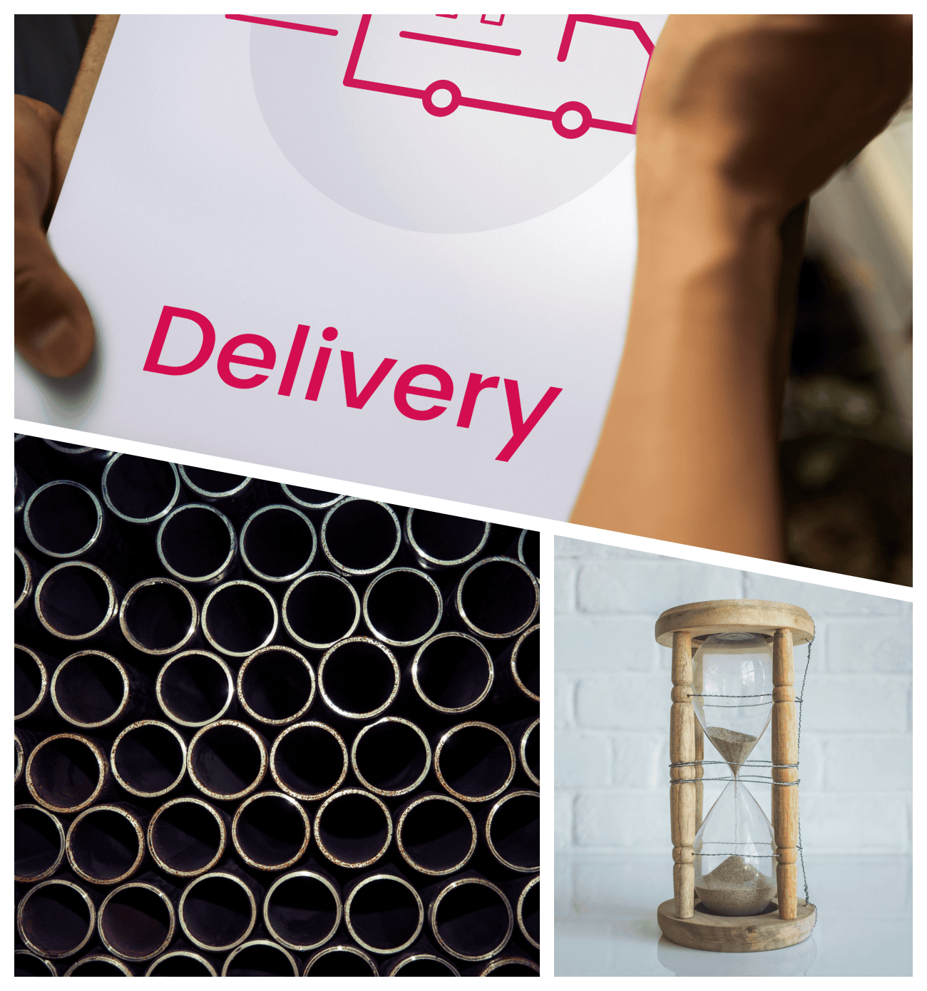 On-time delivery shipment warehousing raw materials