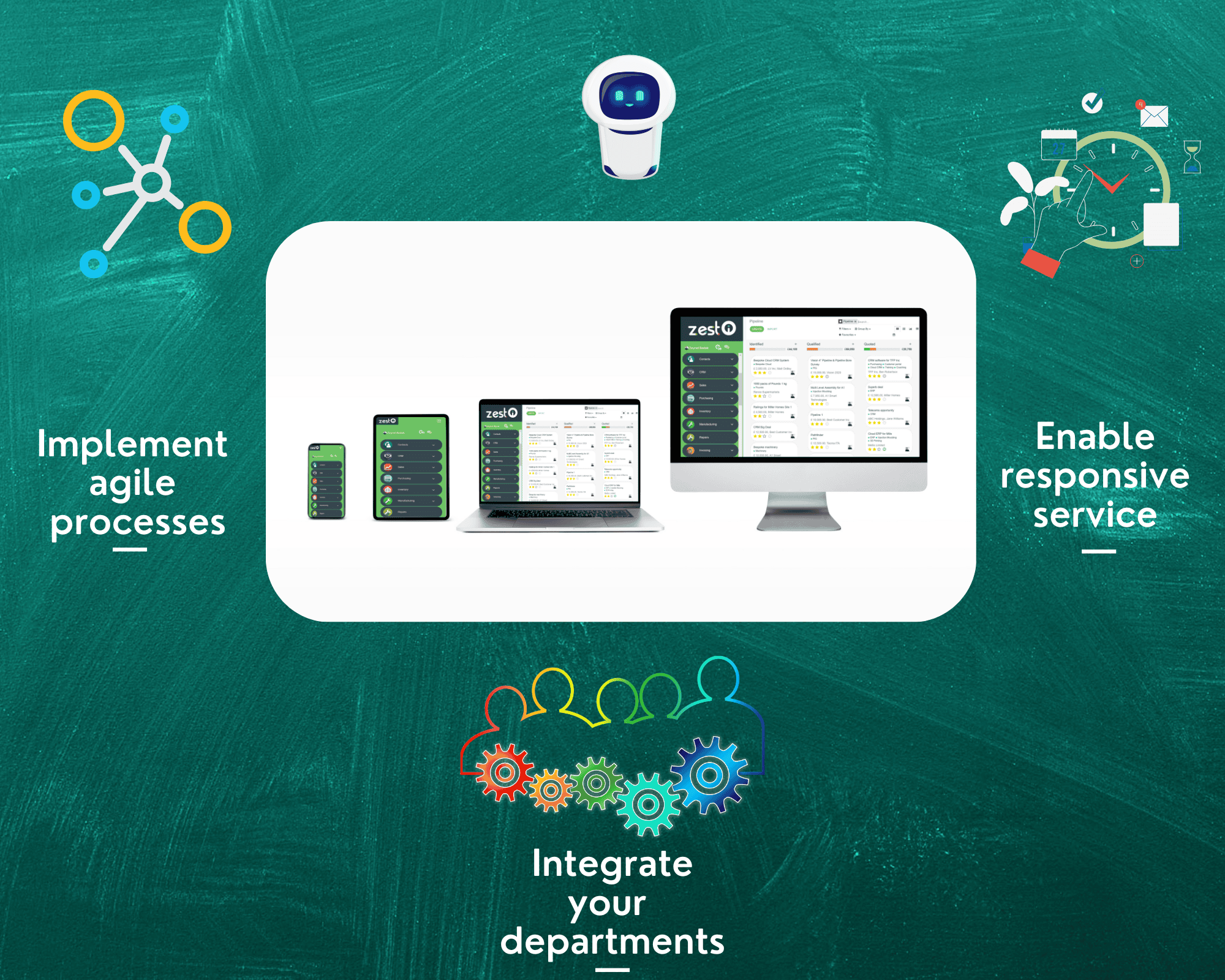 Make your business integrated, agile and responsive with ZEST Cloudsuite (2) Make your business integrated, agile and responsive with ZEST Cloudsuite
