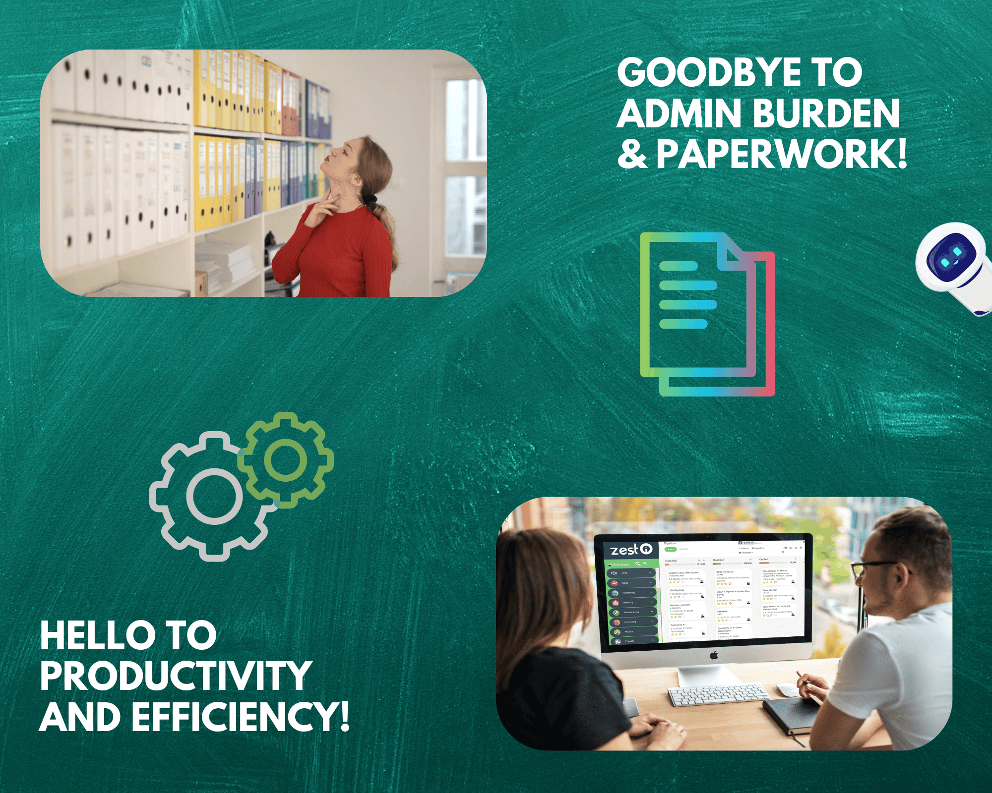 Reduce Paperwork Admin and Errors with ZEST Cloudsuite