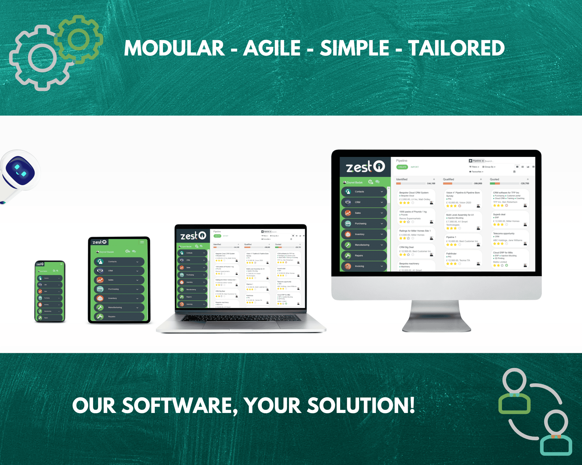 Work Anywhere Work On Any Device with ZEST Cloudsuite