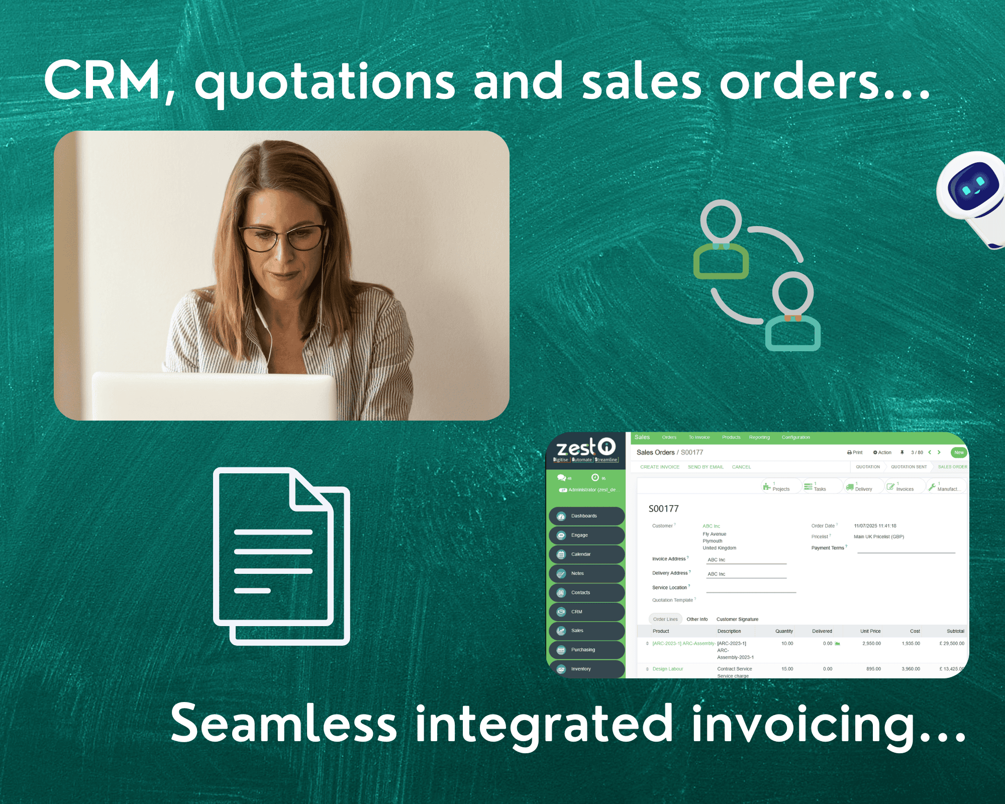ZEST Cloudsuite – CRM Quotations Sales Order Processing Invoicing ZEST Cloudsuite - CRM Quotations Sales Order Processing Invoicing